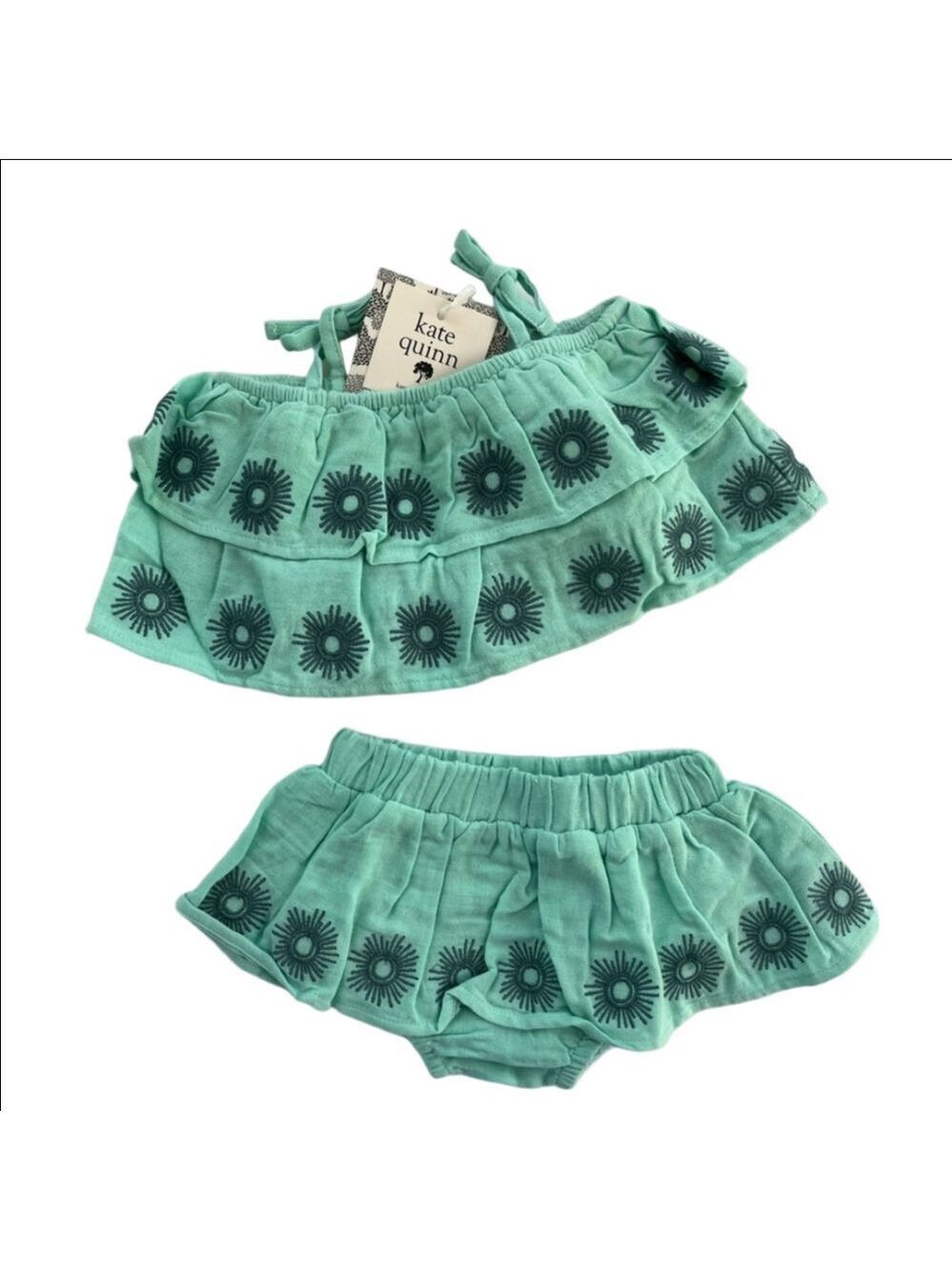Kate Quinn Chic‎ Boho Teal Floral Set